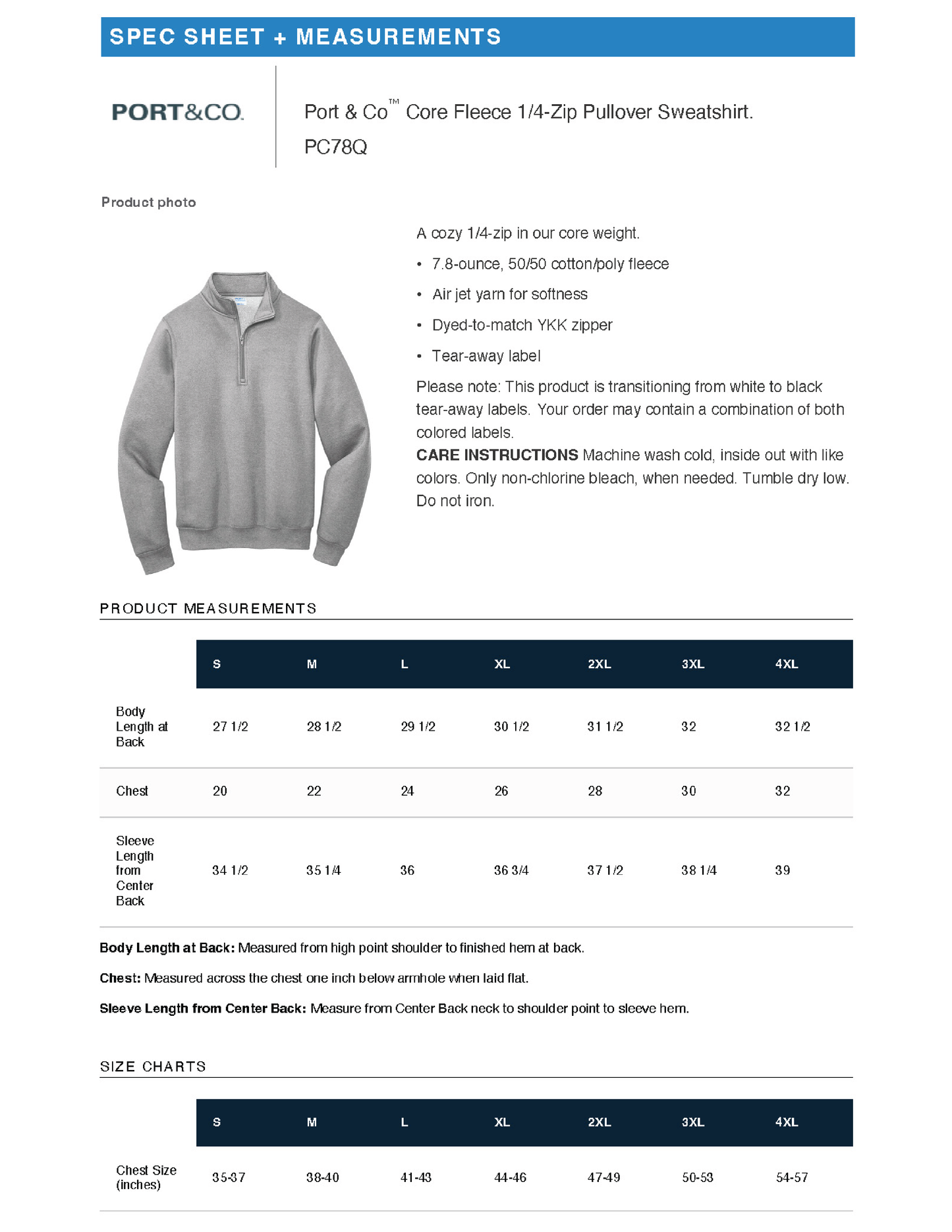 MONROE Circle Quarter Zip