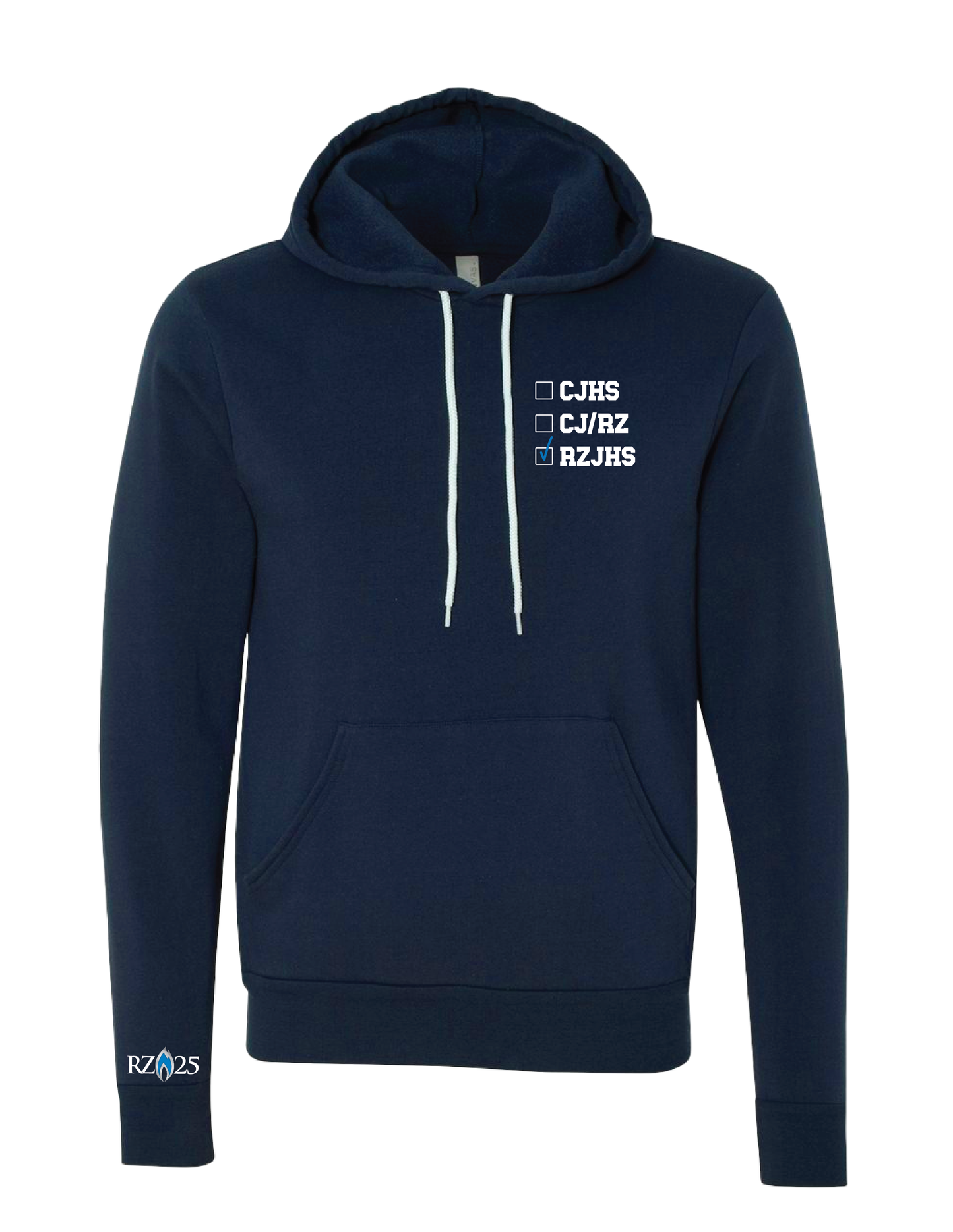 CJHS/RZJHS Checkmark Hooded Pullover