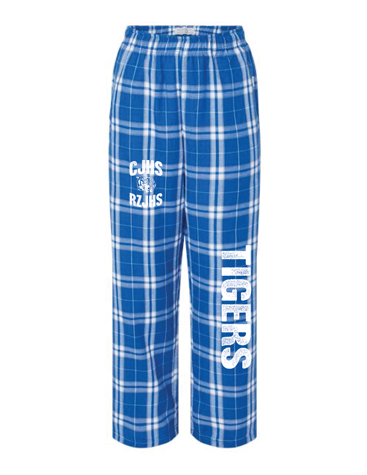 CJHS/RZJHS Tigers Flannel Pants