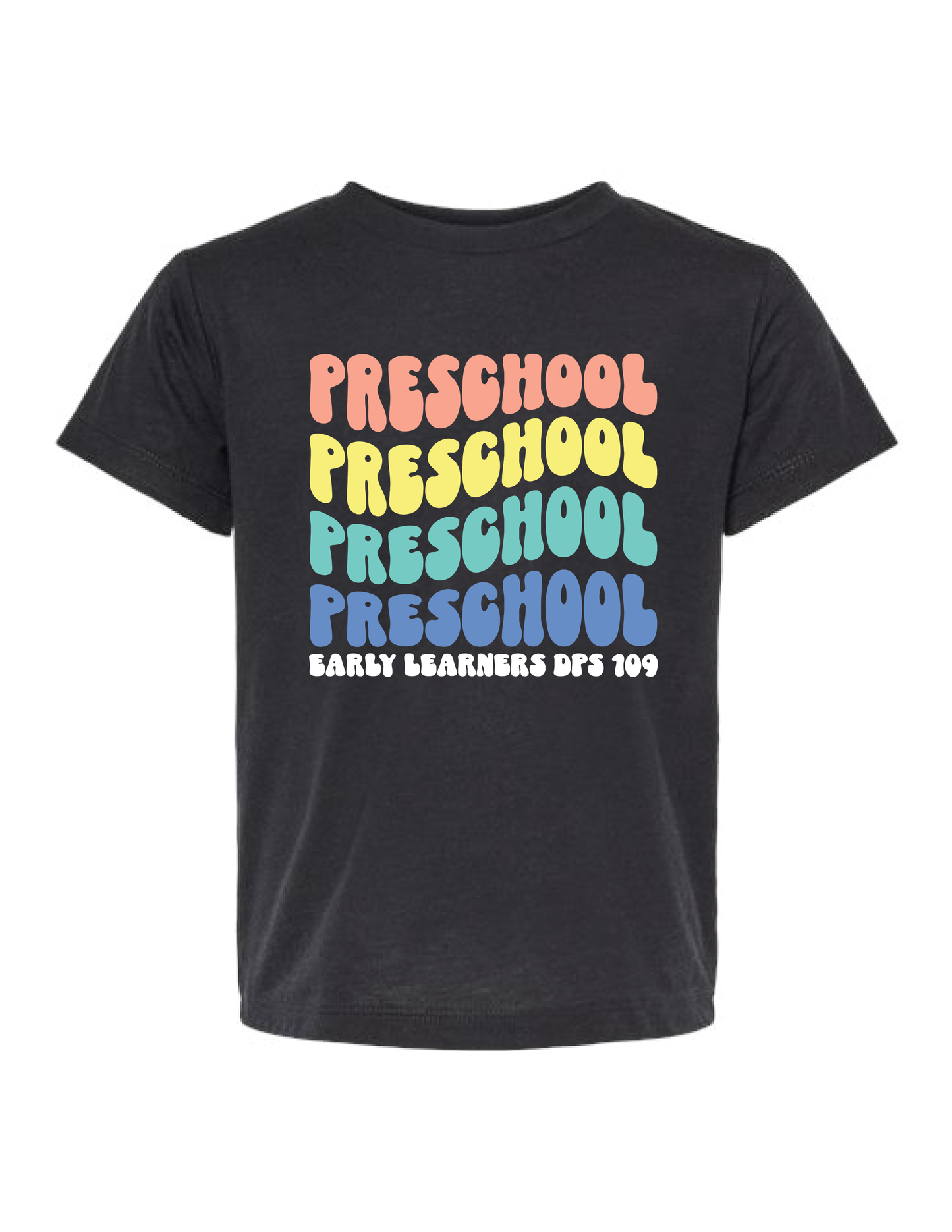 EARLY LEARNERS Rainbow Wave Tee