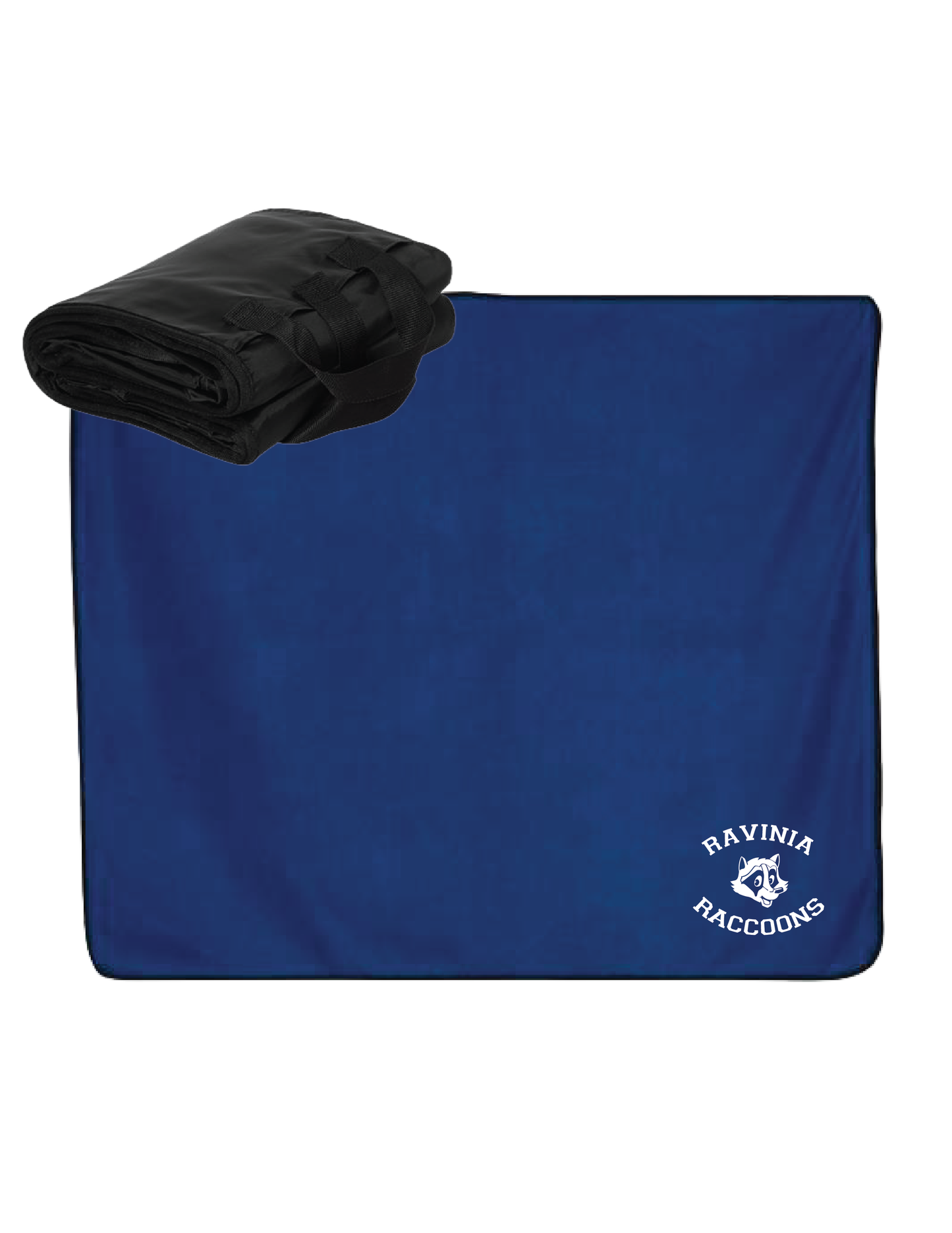 RAVINIA Old School Embroidered Picnic Blanket