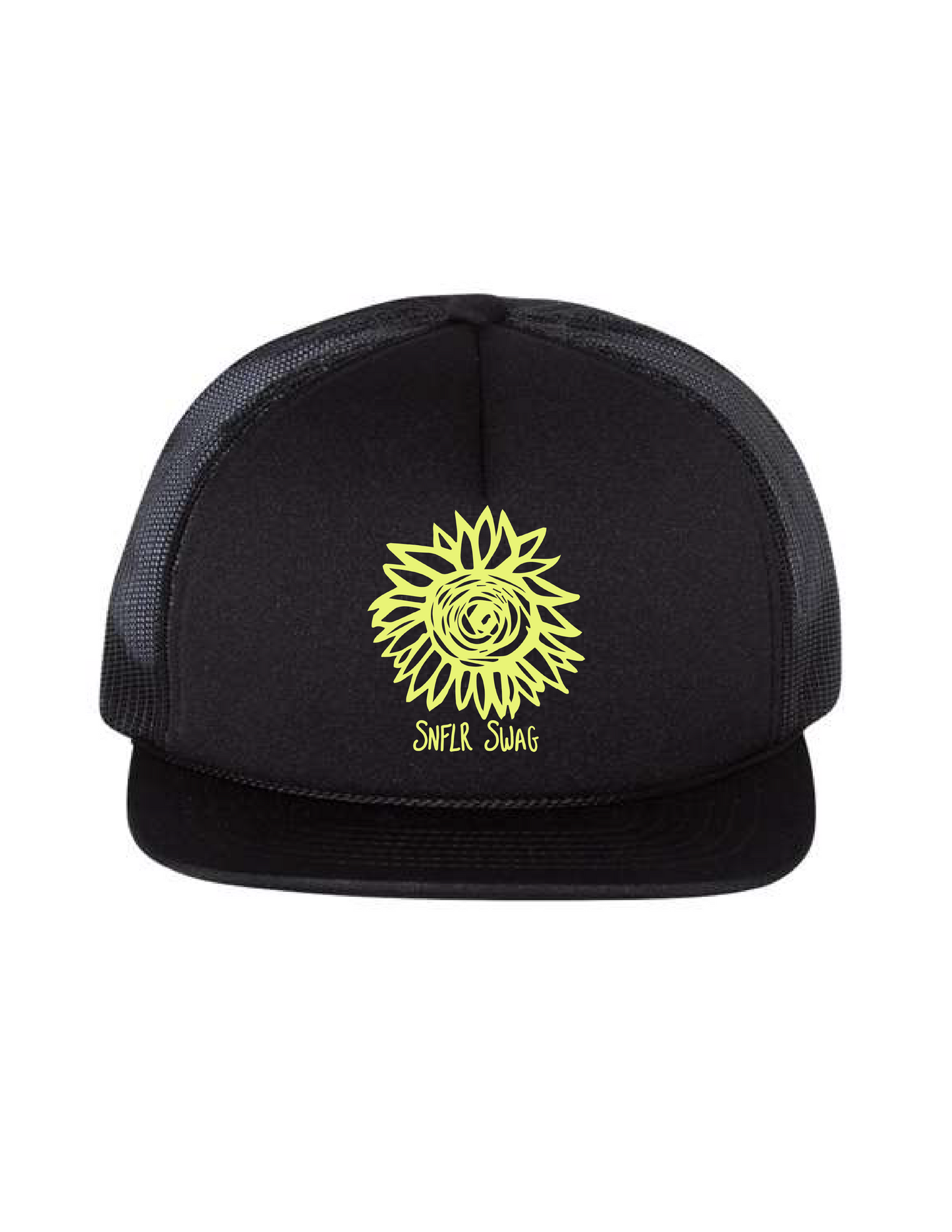 SNFLR SWAG Logo Trucker Hat