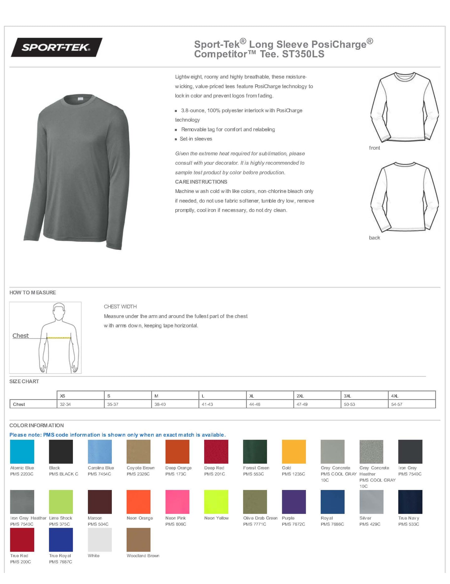 DG ELITE Logo Long Sleeve Dri Fit Tee