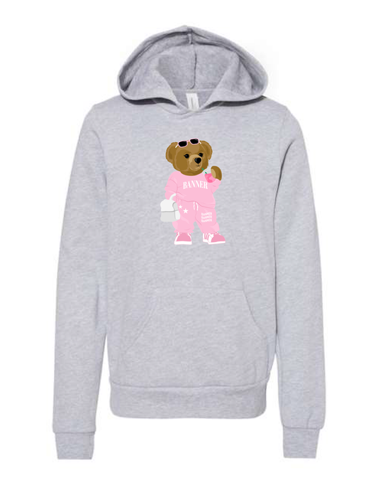 CUSTOM Beary Cute Hooded Pullover or Crew Neck