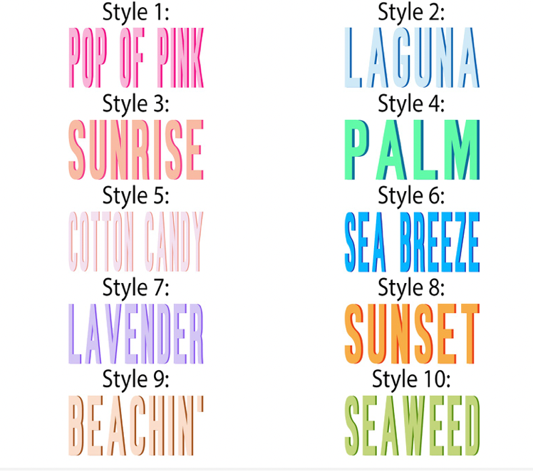 Personalized Shadow Beach Towel