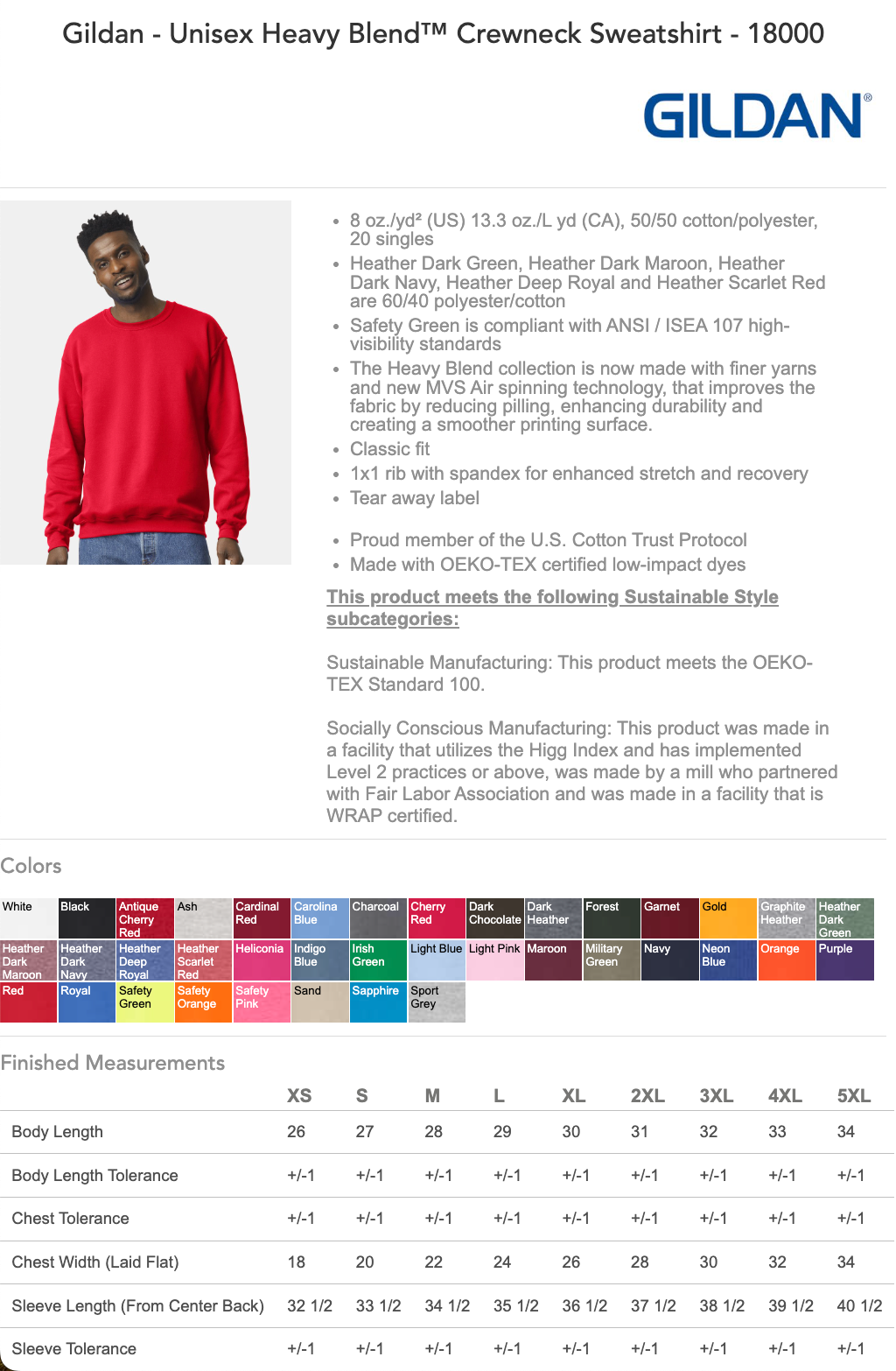 WALKER Athletic Club Crew Neck