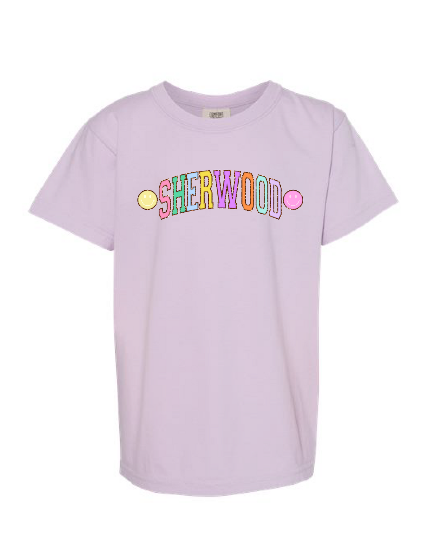 SHERWOOD Smiley Patches Tee