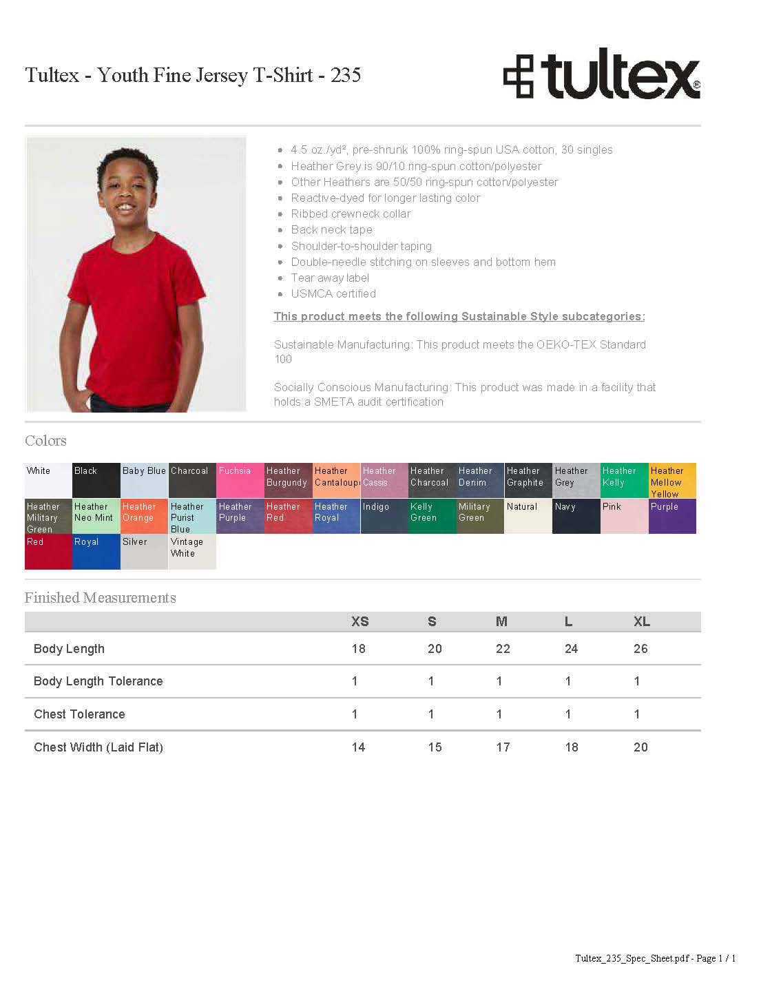 LAKE BLUFF PRESCHOOL Blue Tee