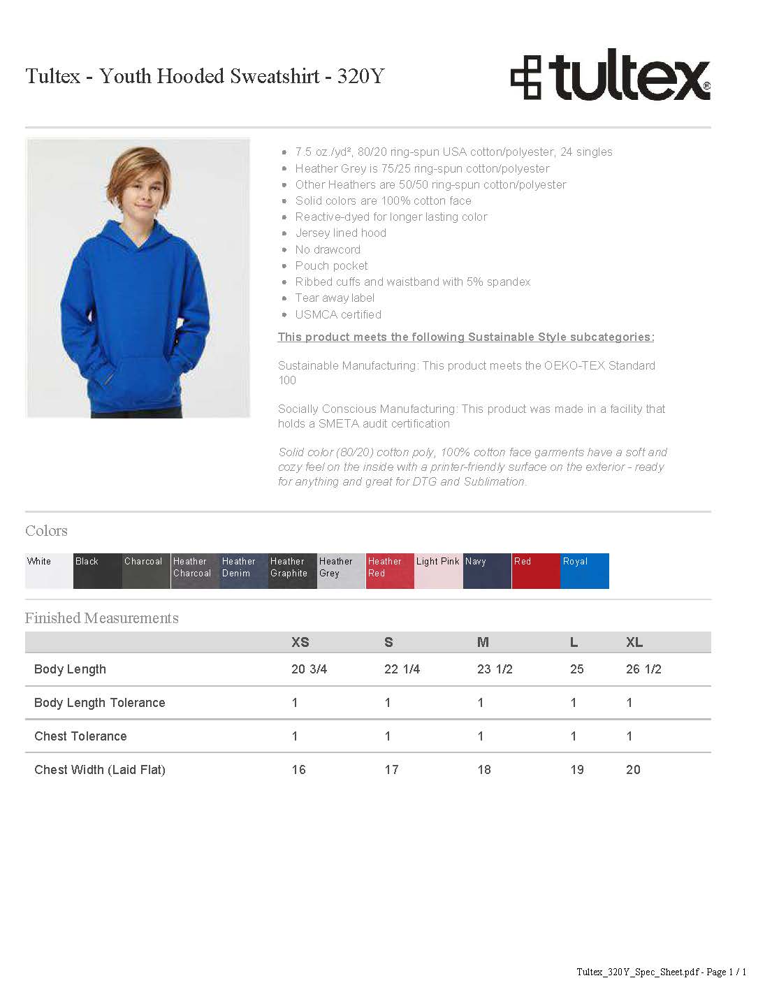 JAXSON DAVIS Be Great Hooded Pullover