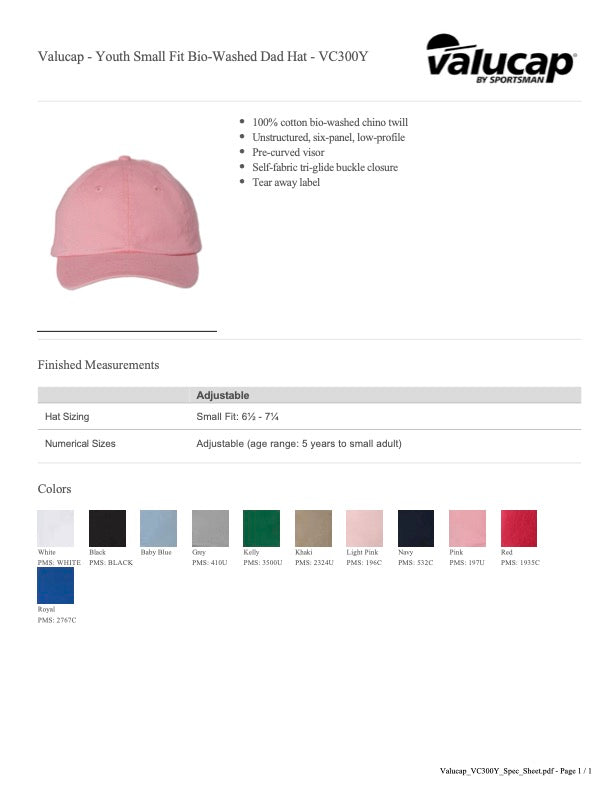 MONROE Script Embroidered Unstructured Baseball Hat