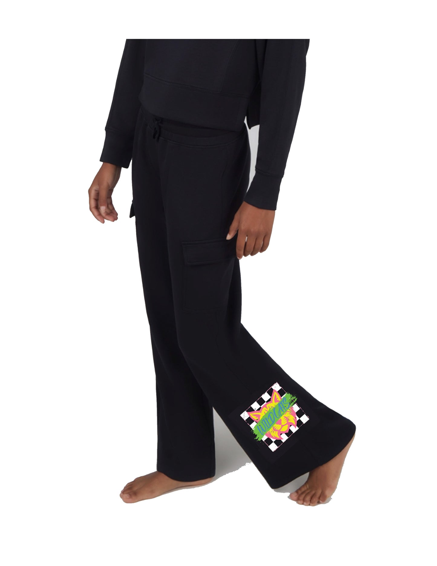 WALDEN Wild Retro Wide Leg Cargo Sweatpants
