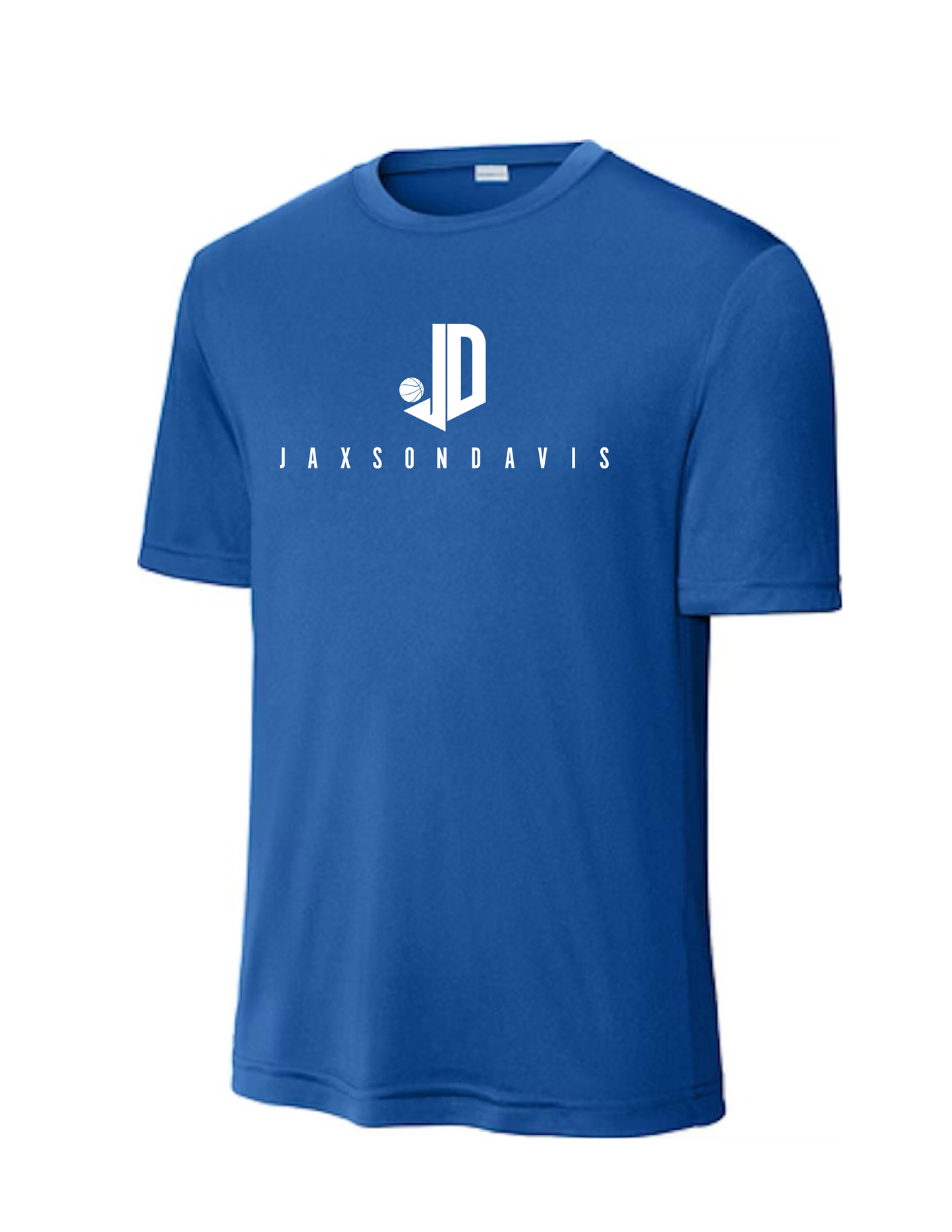 JAXSON DAVIS Logo Royal Tee