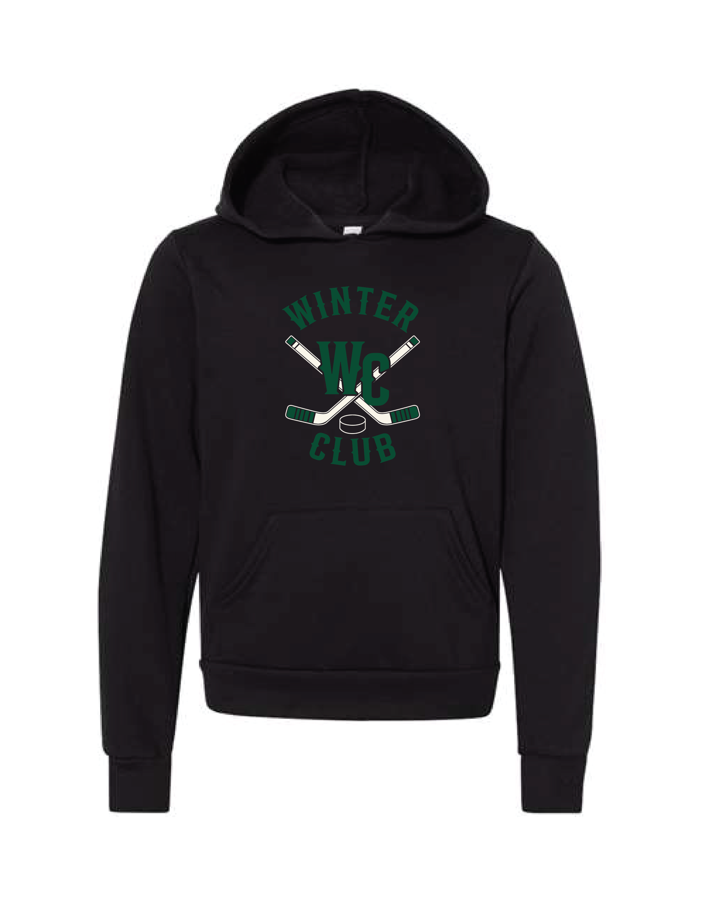 WINTER CLUB HOCKEY Sticks Hooded Pullover