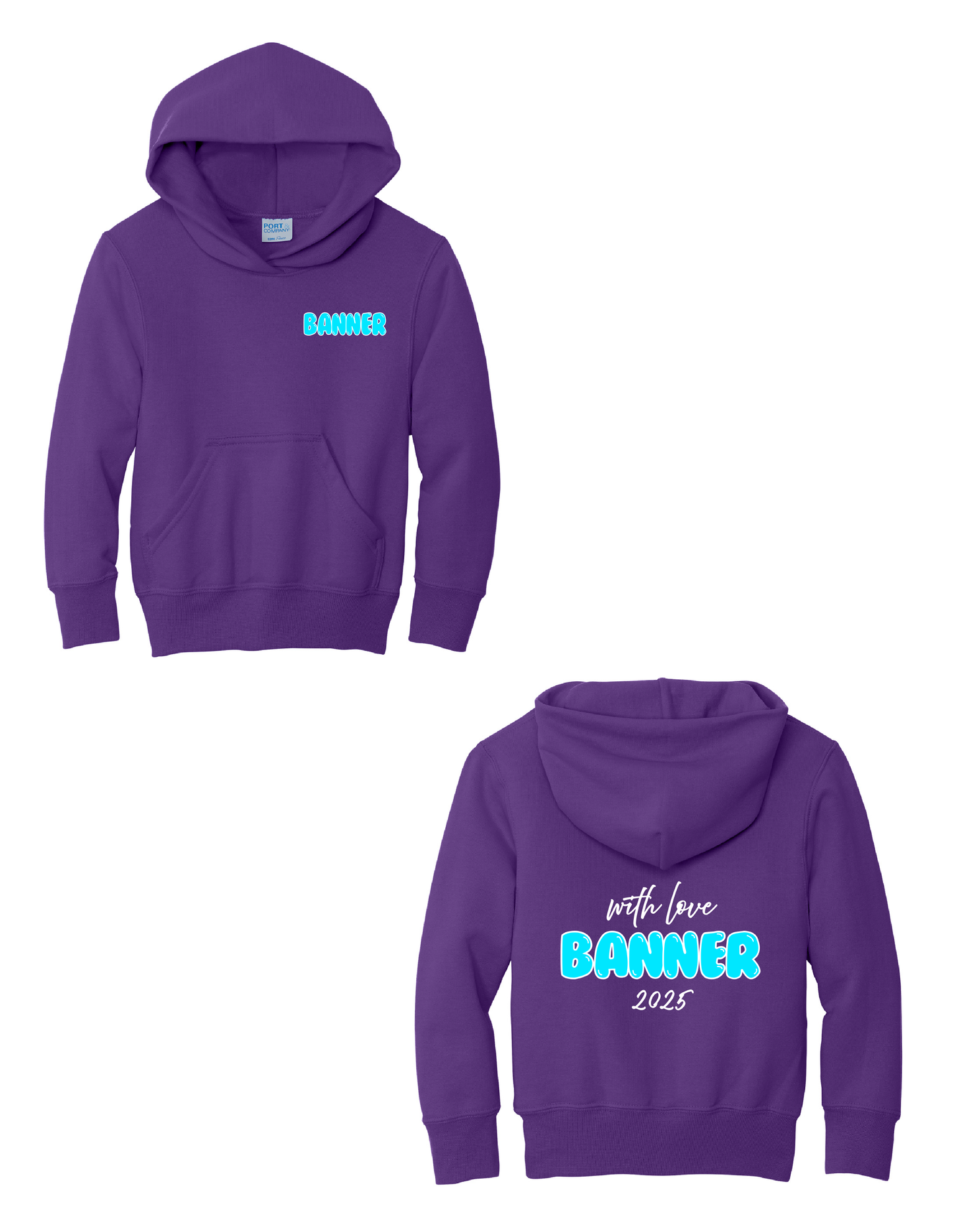 CUSTOM With Love Hooded Pullover