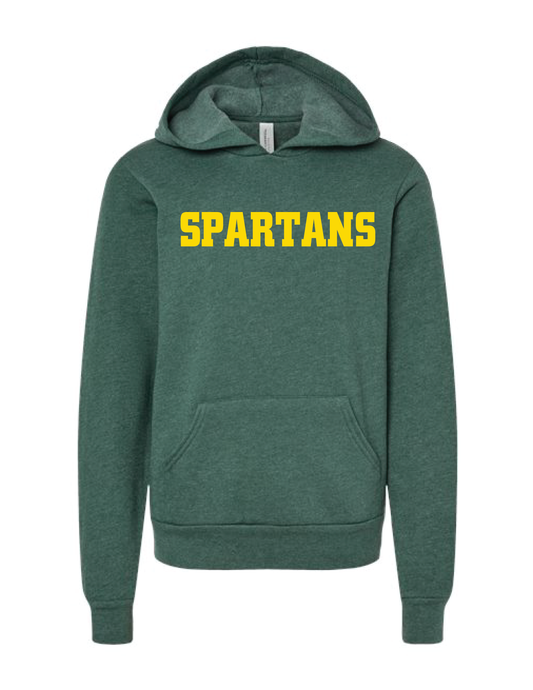 NEW! 12U NORTHBROOK SPARTANS BASEBALL Spartans Hooded Pullover