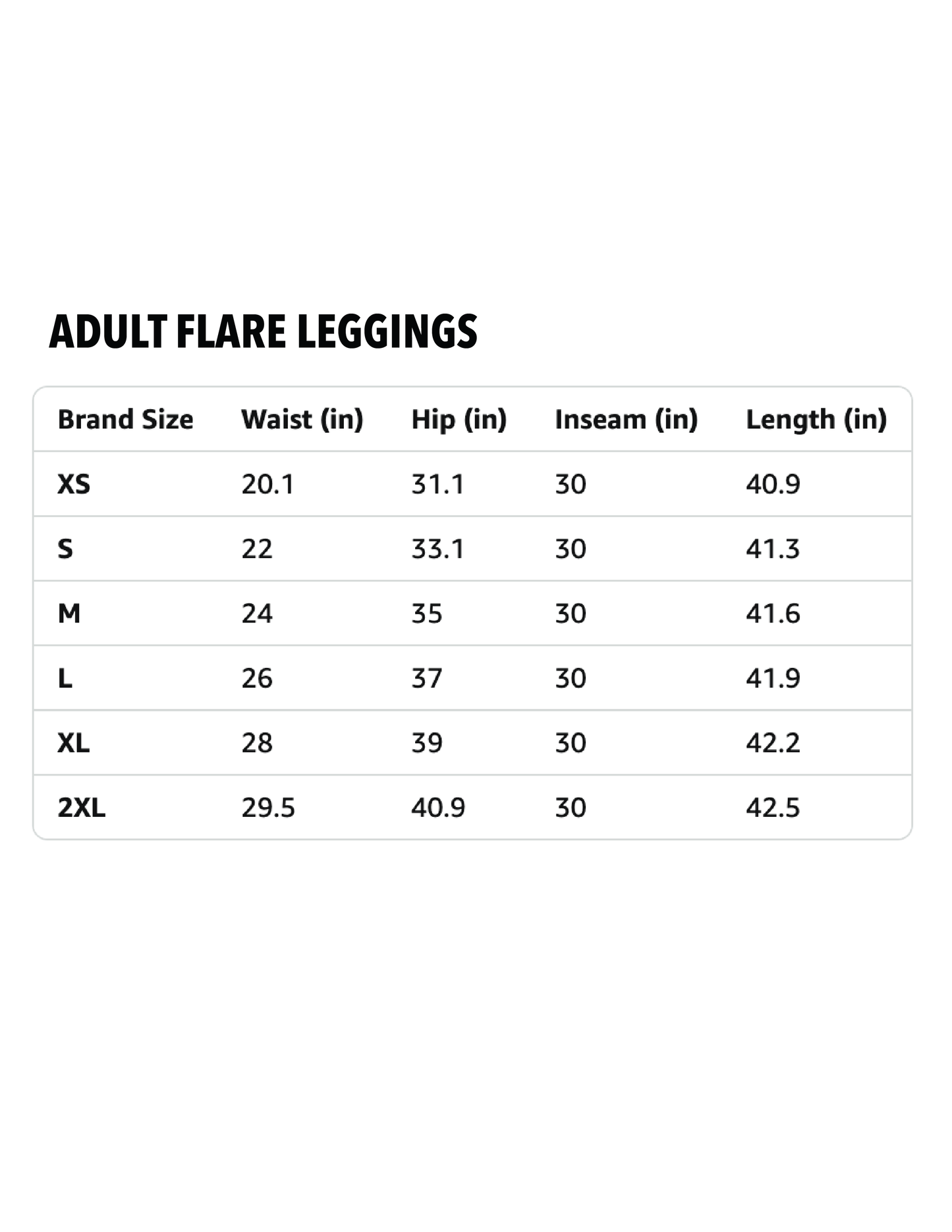 WALKER Baseline Flare Leggings