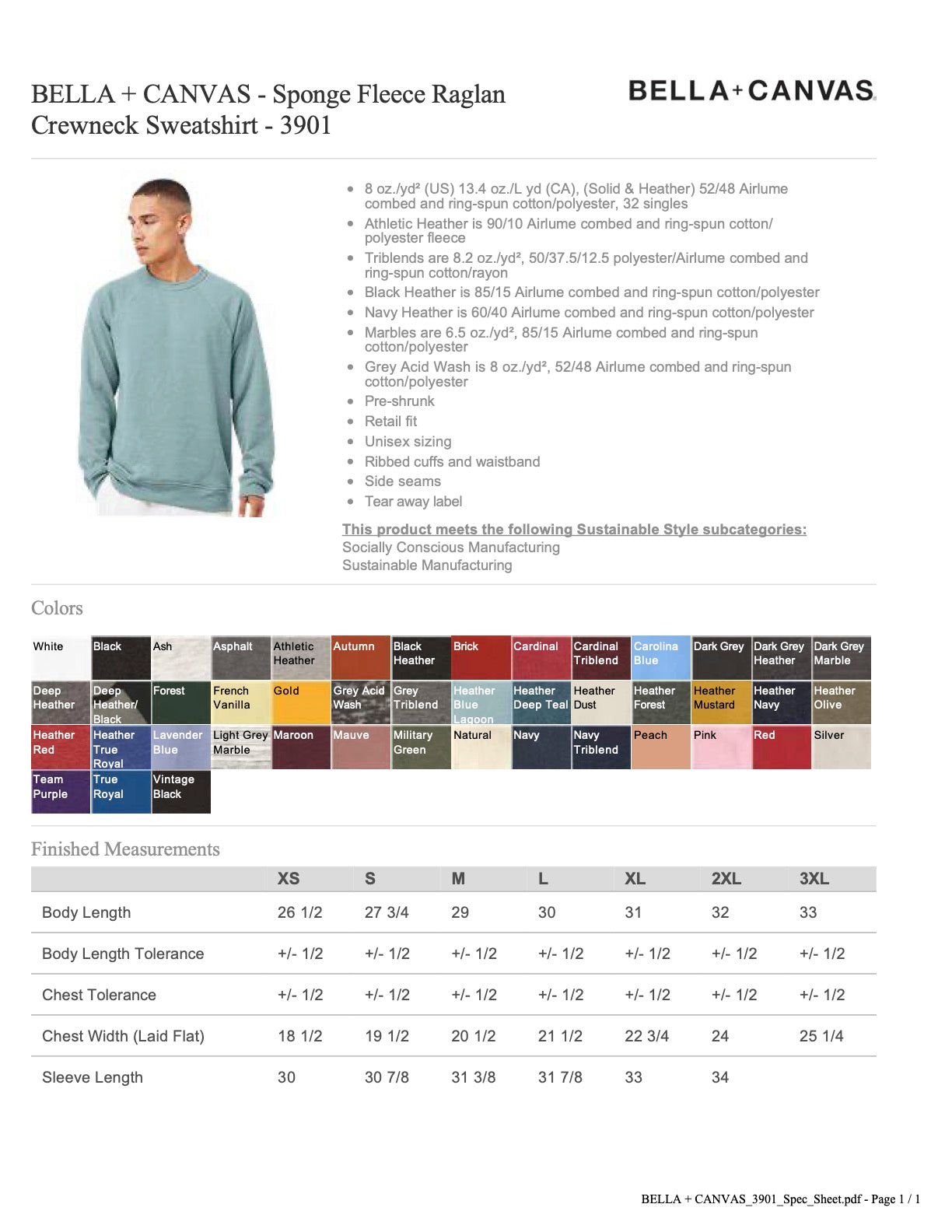 LAIDLAW Keep on Smiling Crew Neck Pullover