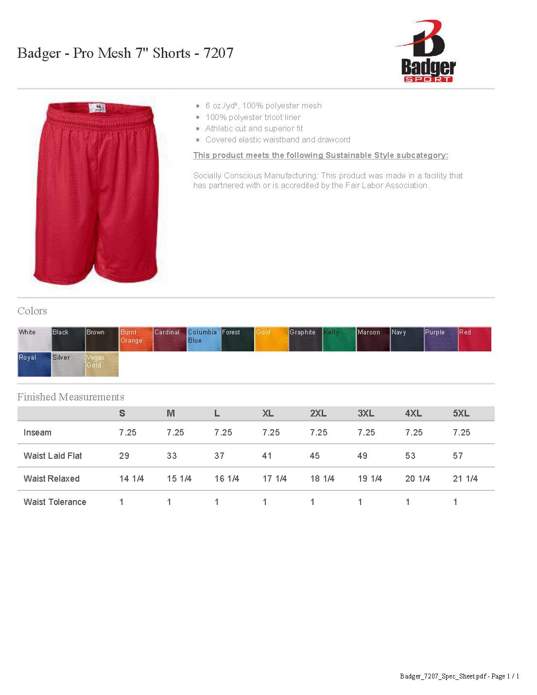 THUNDERDOME Mesh Shorts