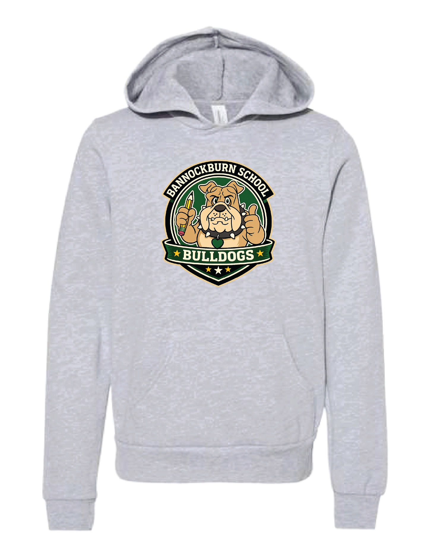 BANNOCKBURN Bulldog Hooded Pullover