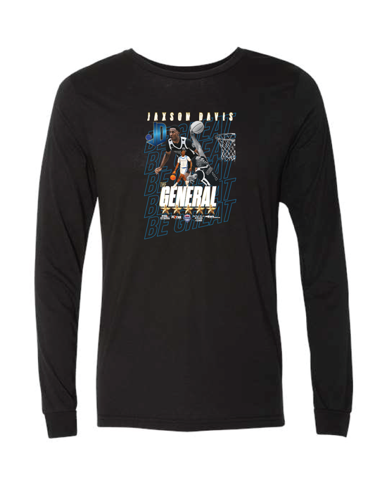 JAXSON DAVIS Be Great Long Sleeve Tee