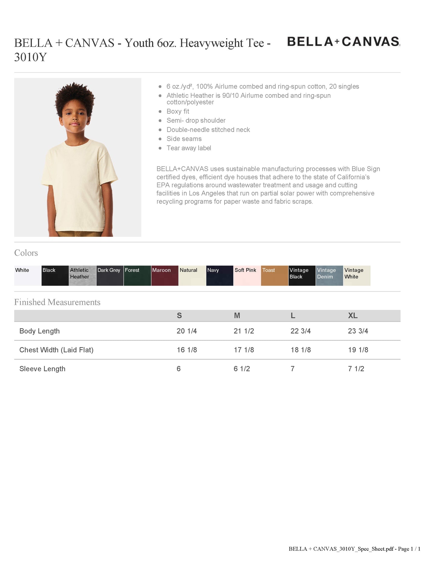 GREENBRIAR Beary Cute Boxy Tee