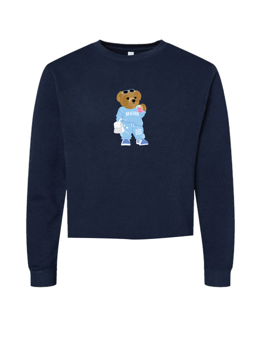 BRAESIDE Beary Cute Boxy Crew