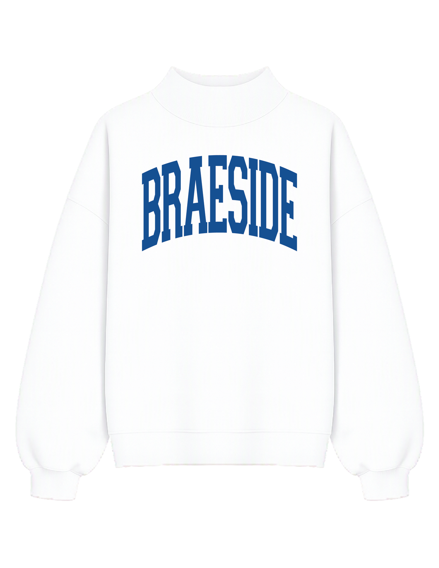 BRAESIDE Collegiate Mock Neck
