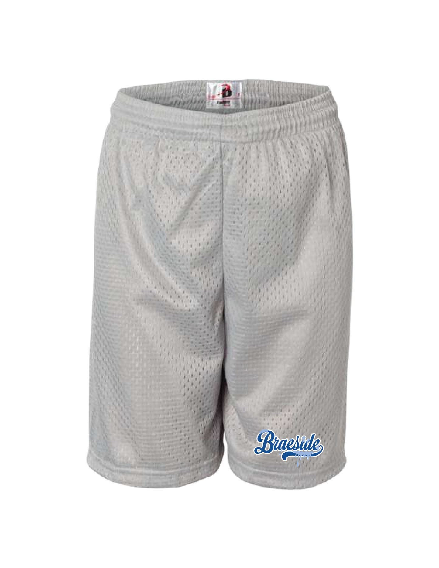 BRAESIDE Drippy Script Mesh Shorts