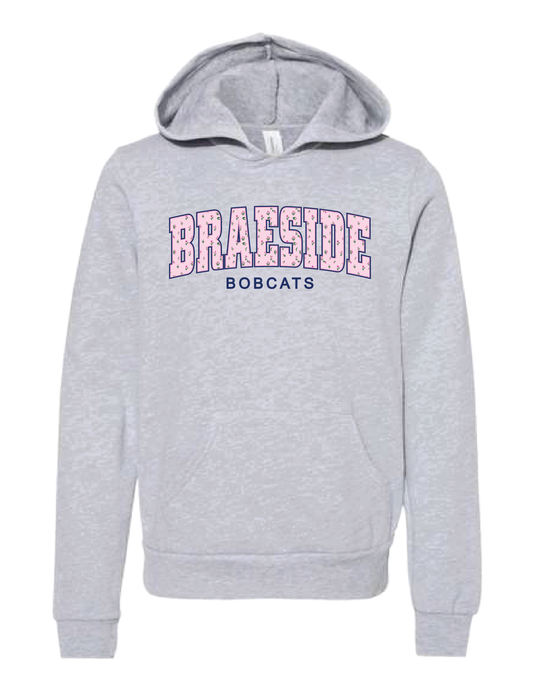 BRAESIDE Floral Campus Hooded Pullover