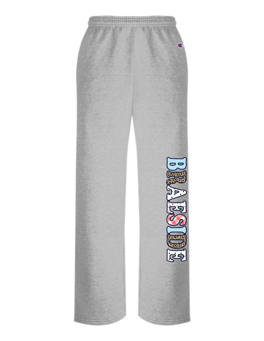 BRAESIDE Patterns Wide Leg Sweatpants