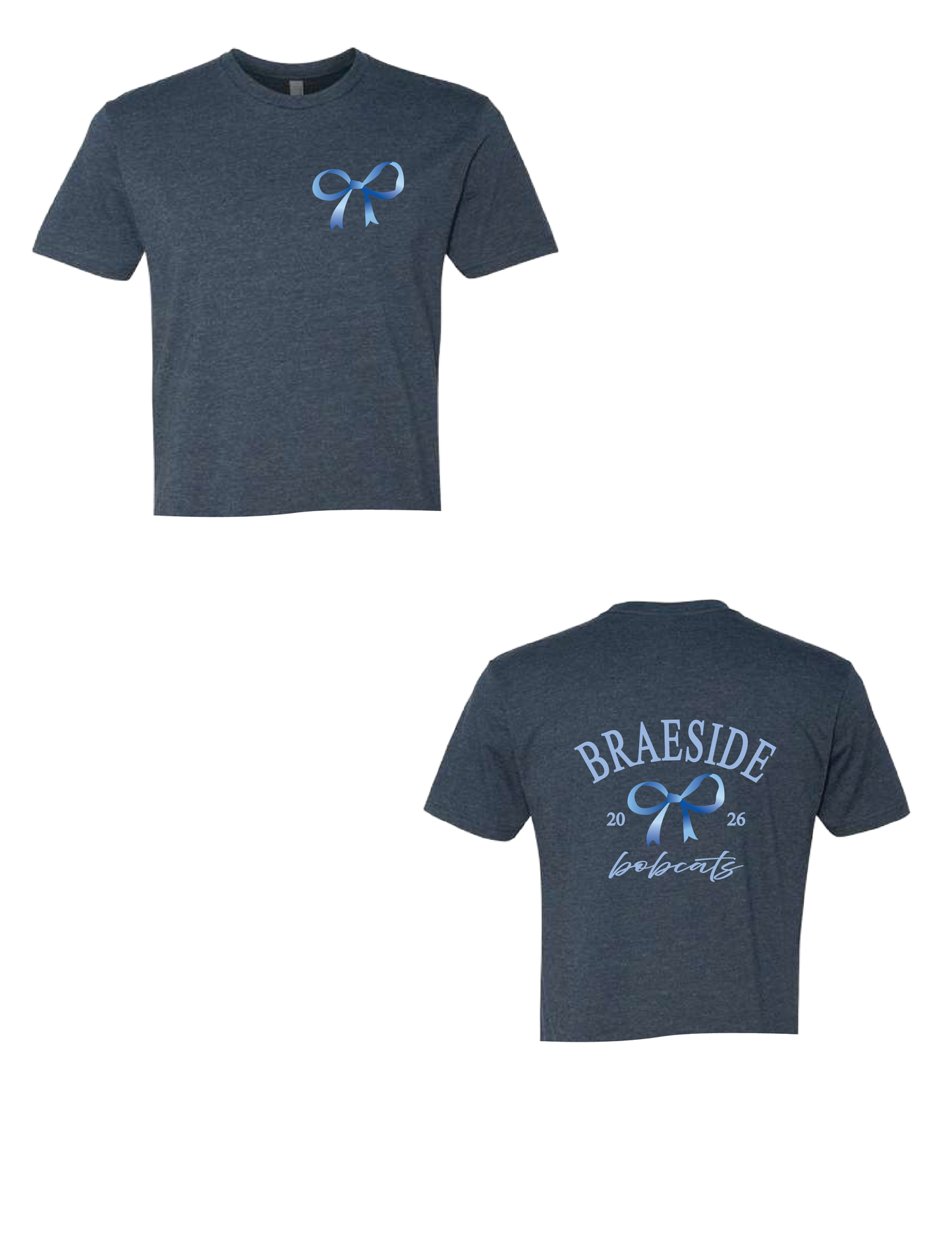 BRAESIDE Vintage Bow Tee