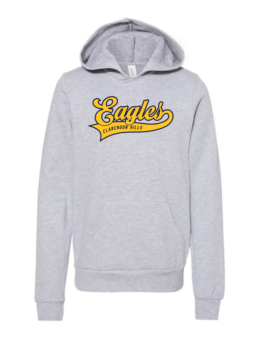 CLARENDON HILLS MIDDLE SCHOOL Classic Script Hooded Pullover