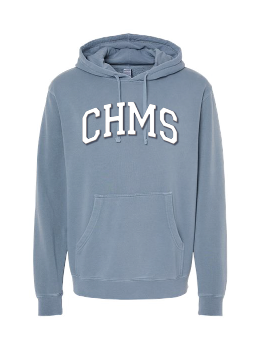 CLARENDON HILLS Collegiate Puff Hooded Pullover