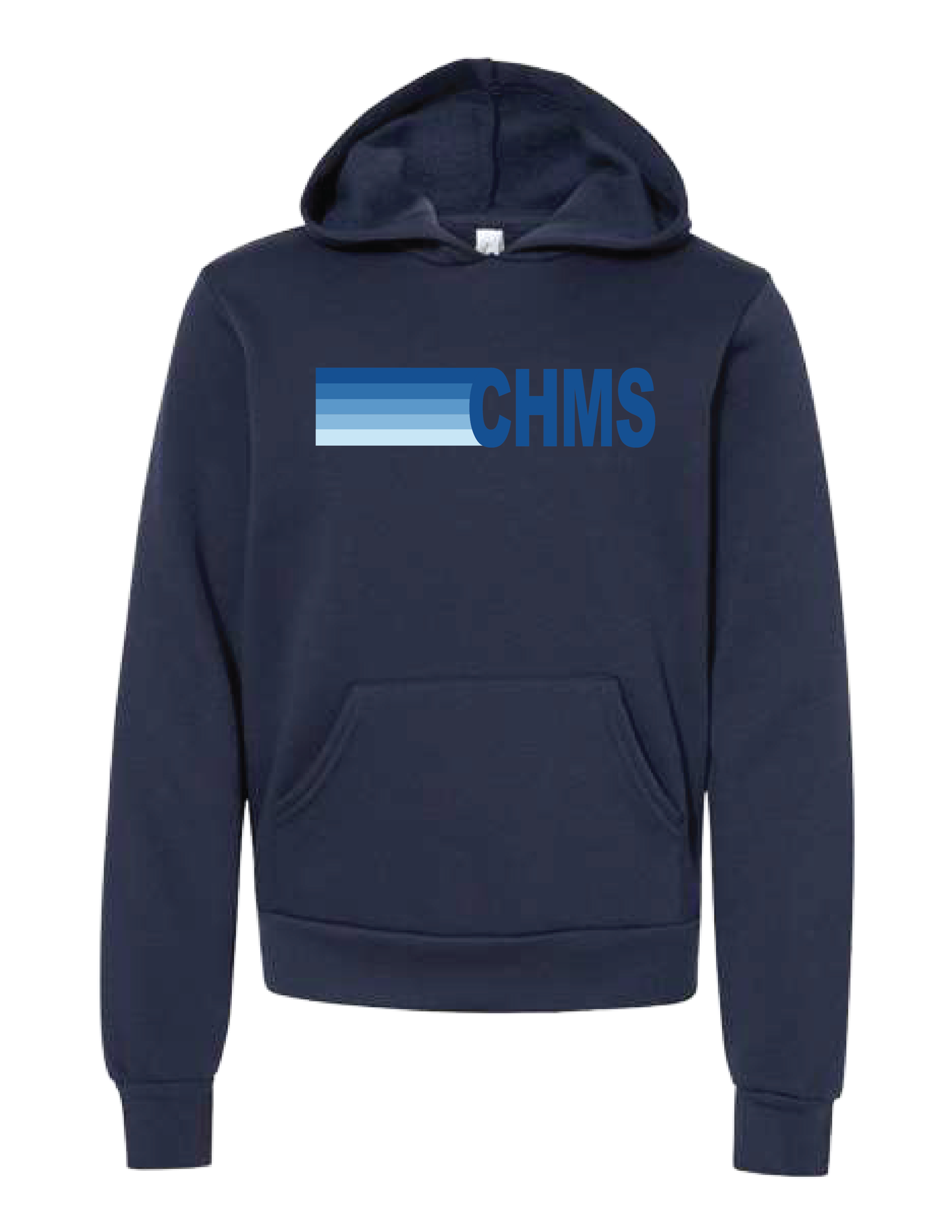 CLARENDON HILLS MIDDLE SCHOOL Ombre Nation Hooded Pullover