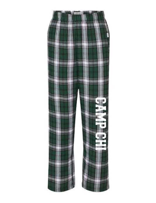 CAMP CHI Collegiate Flannel Pants