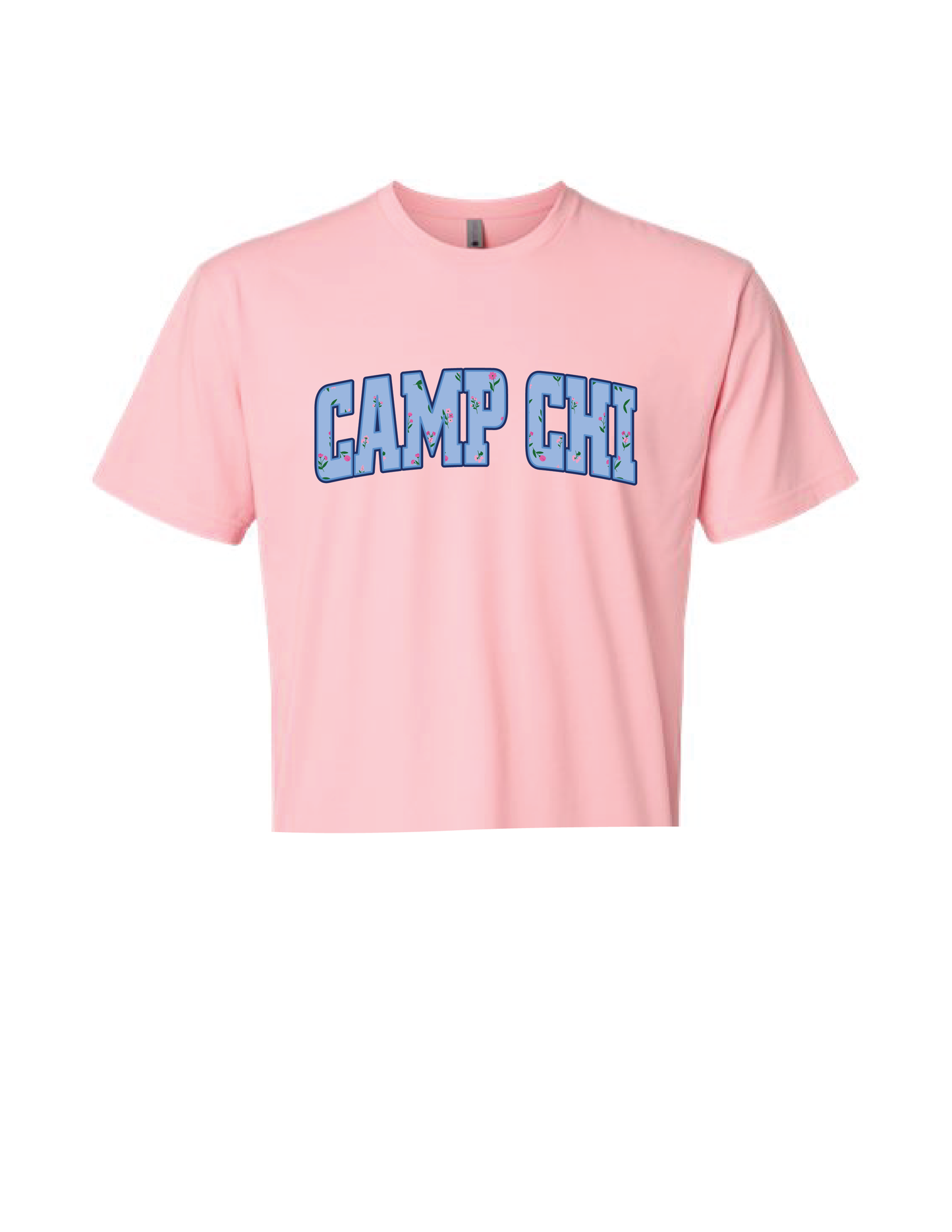 CAMP CHI Floral Campus Boxy Tee