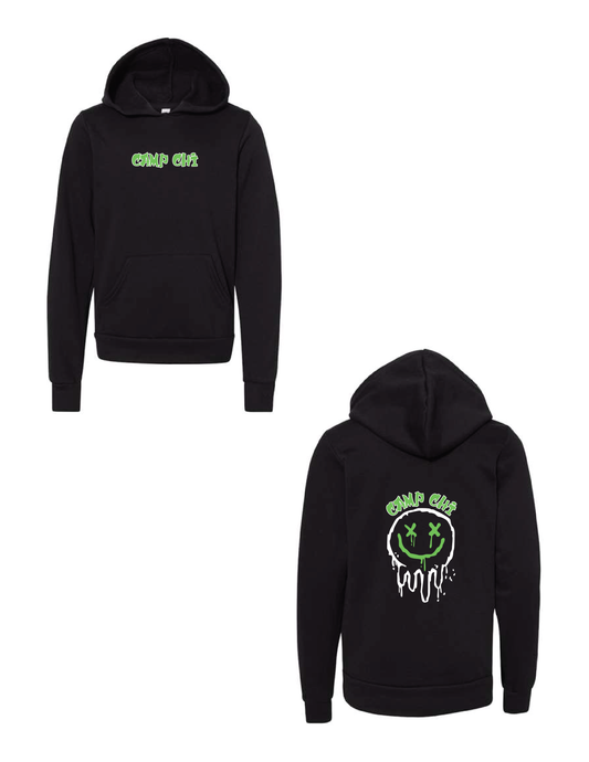CAMP CHI Graffiti Smiley Hooded Pullover