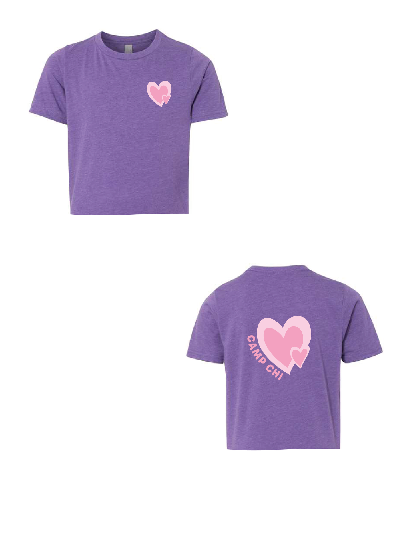 CAMP CHI Heart Edition Boxy Tee