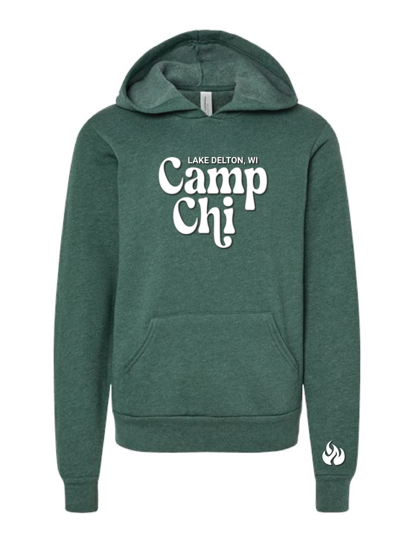 CAMP CHI Groovy Puff Hooded Pullover