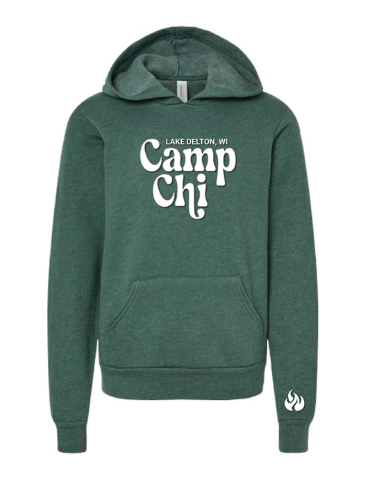 CAMP CHI Groovy Puff Hooded Pullover