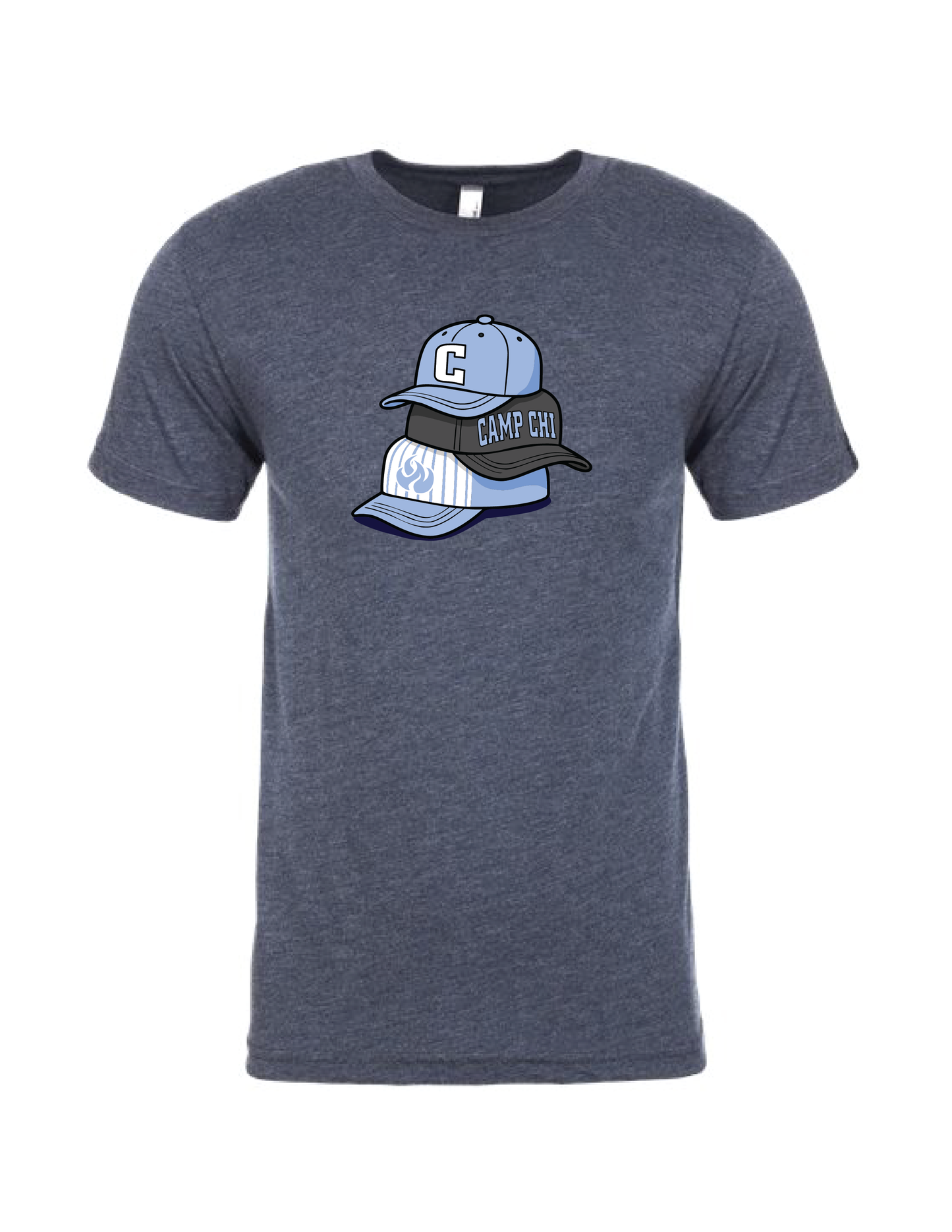 CAMP CHI Stacked Hats Tee