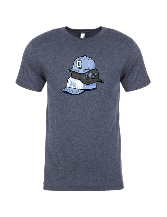 CAMP CHI Stacked Hats Tee