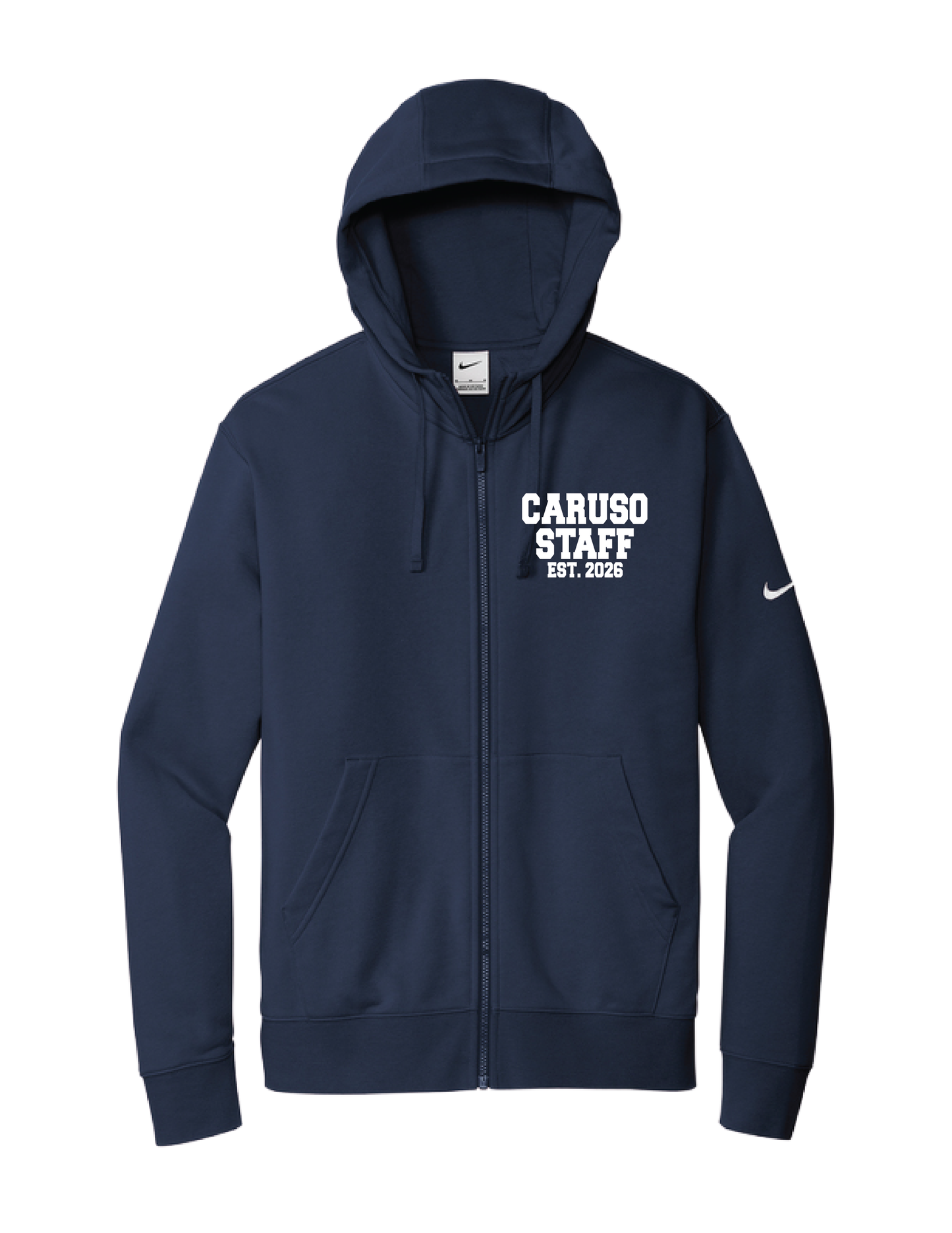 CARUSO STAFF Embroidered Zip Up (Full Zip)