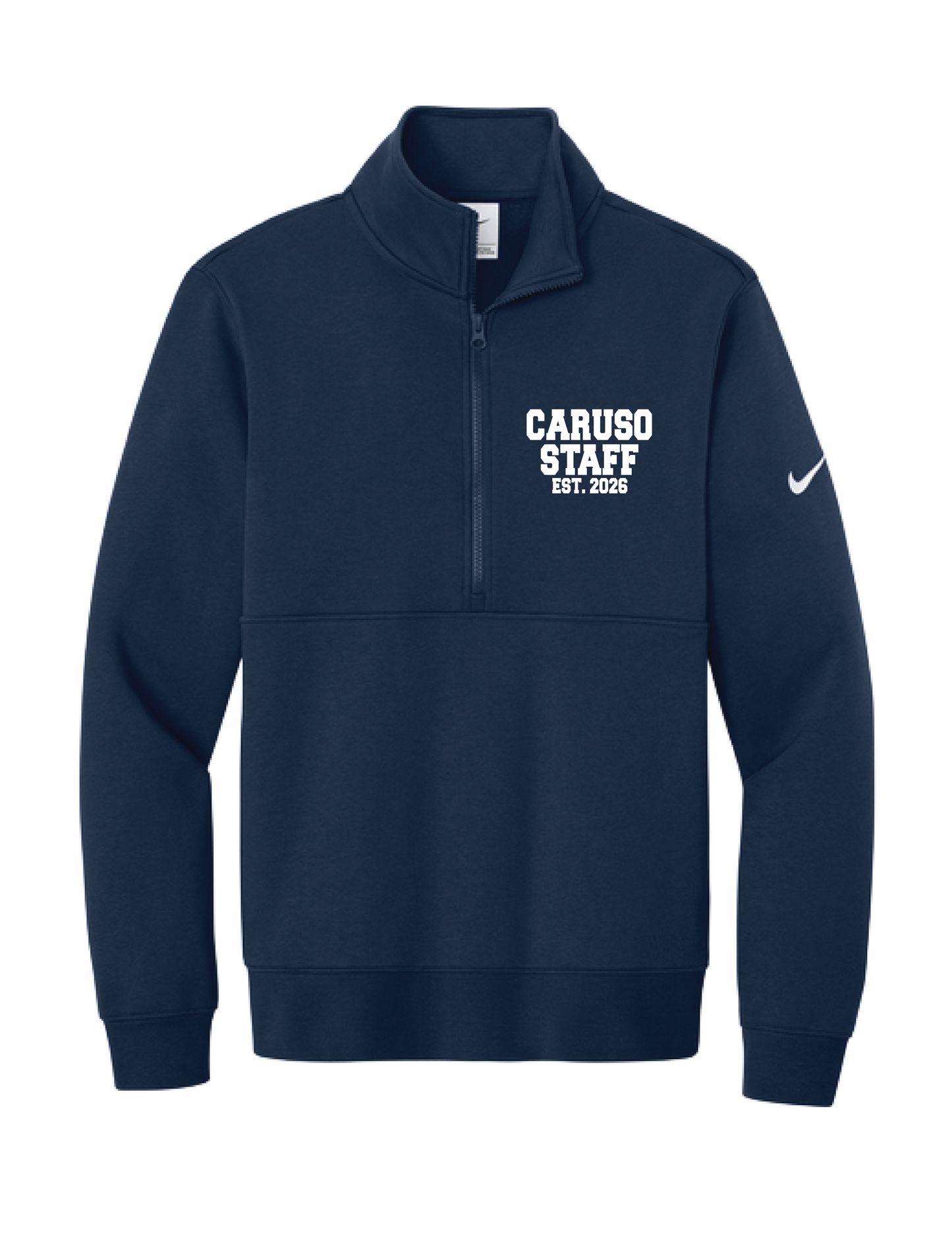 CARUSO STAFF Embroidered Quarter Zip