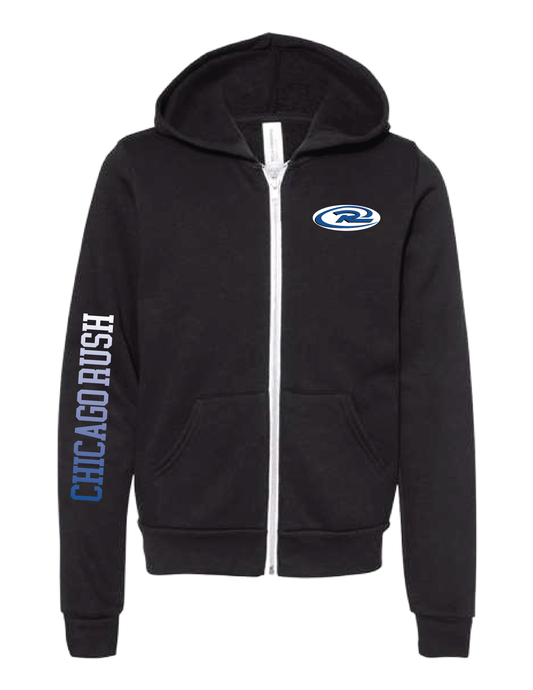 CHICAGO RUSH SOCCER Ombre Zip Up