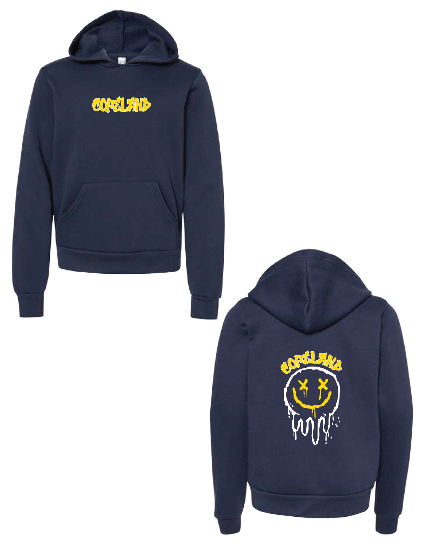COPELAND Graffiti Smiley Hooded Pullover