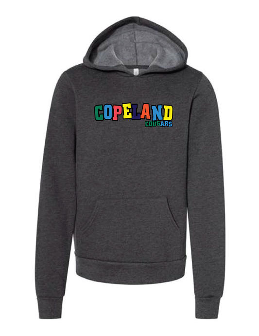 COPELAND Neon Patches Hooded Pullover