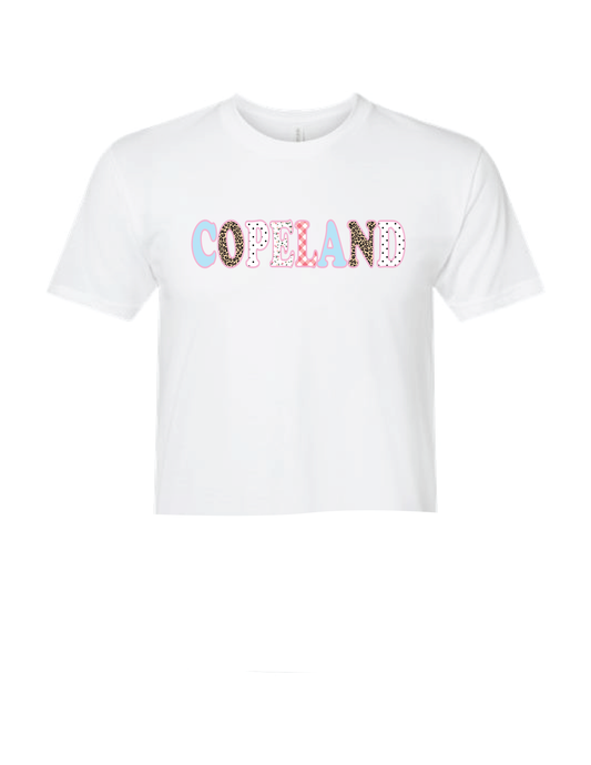 COPELAND Patterns Boxy Tee