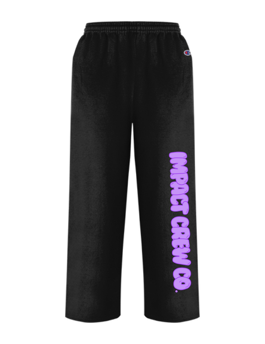 IMPACT CREW COMPANY Bubble Wide Leg Sweatpants