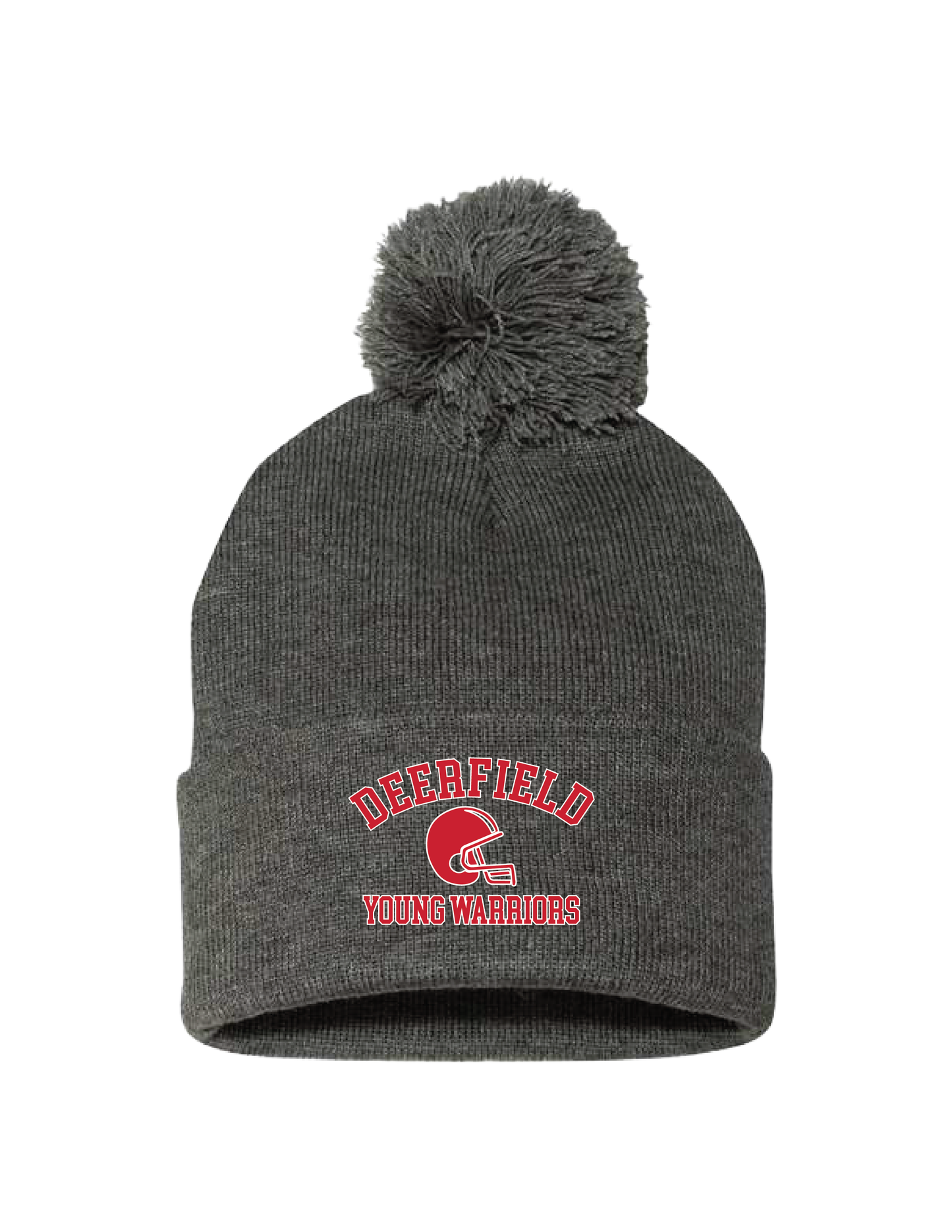 DFYWF Embroidered Pom Beanie
